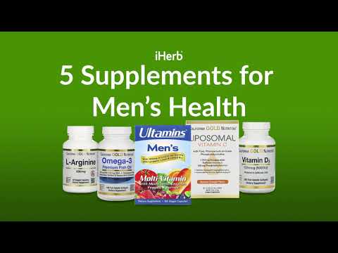 5 Supplements for Men's Health | iHerb