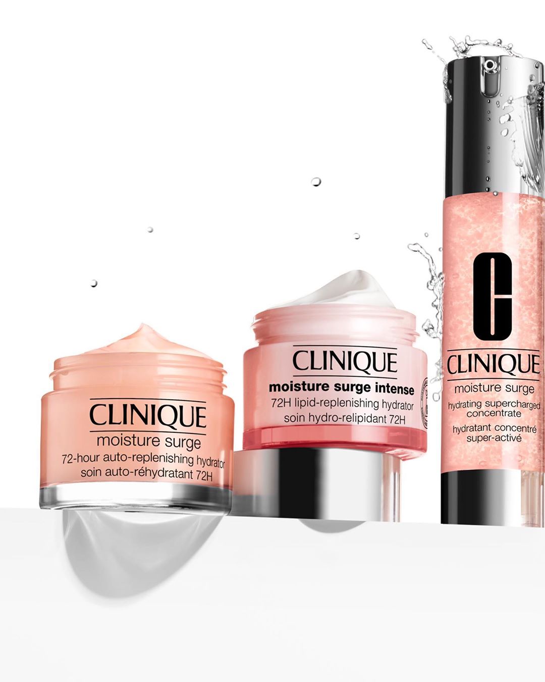 Clinique - The #MoistureSurge obsession is real 💕 Which one will you try first?👇

#Clinique #beauty #skincare #parabenfree #fragrancefree #happyskin