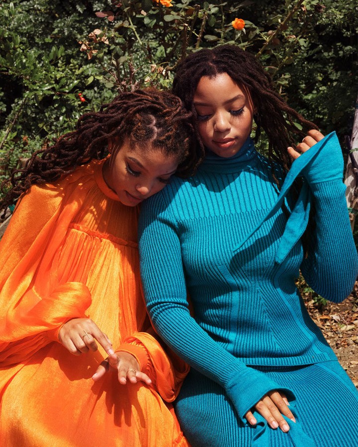 CAROLINA HERRERA - Bright and Bold: Chloe and Halle Bailey @chloexhalle are featured in the Fall Winter 2020 collection by @wesgordon on the cover of today’s @WWD. The sister duo share with the world...