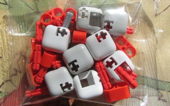 Игрушка-антистресс Xiaomi Перекидной кубик-конструктор (Mi Fidget Cube, Mitu Cube Spinner) фото