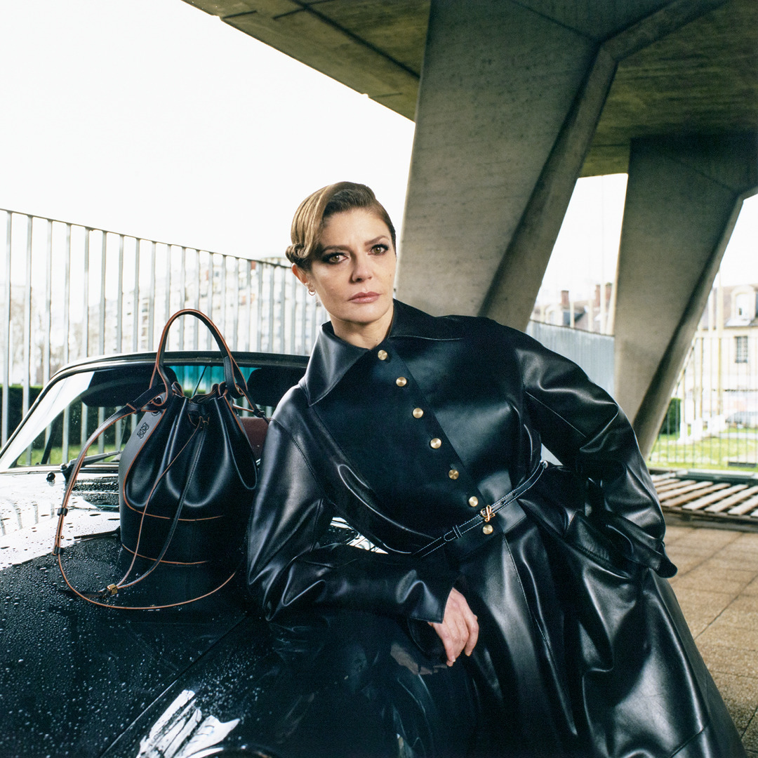 LOEWE - The LOEWE FW20 Women's publication featuring Chiara Mastroianni photographed by Japanese artist Fumiko Imano at the Maison de l’UNESCO in Paris.

Dressed in a selection of key outerwear from t...