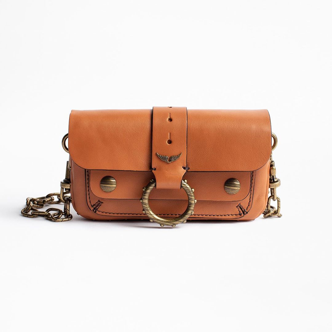 Zadig&Voltaire Officiel - This is the Kate wallet in tan. #zvxkate #zadigetvoltaire #katemoss