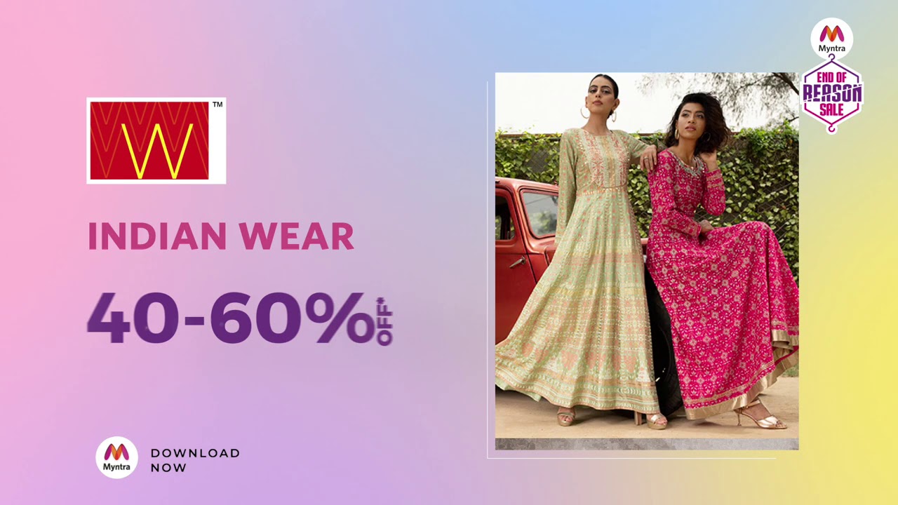 Myntra End of Reason Sale | India's Biggest Fashion Sale is Back! Best of Women's Indianwear
