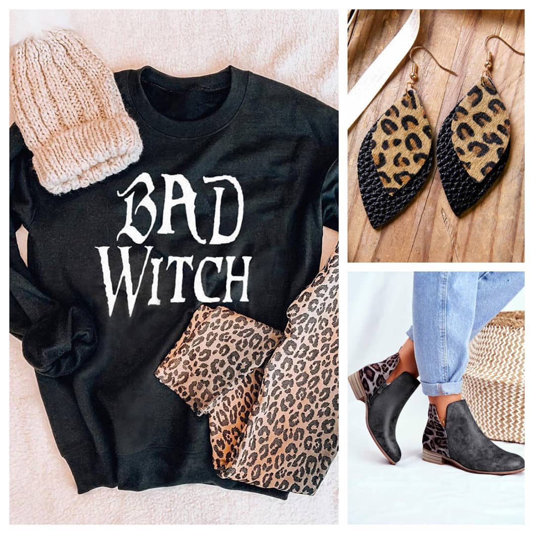 FairySeason - 😆Bad witch!
✨Product ID:480843/457607/480915
🌟Code:A5（5％ off over $69）

Link in the bio👆👆👆
#fairyseason #fairyseasontrend #fallfashion #sweatshirt #halloween #womenclothing