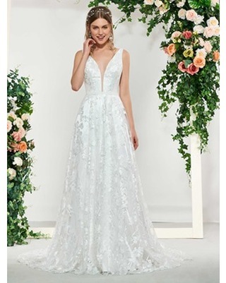 Tidebuy.com - Deep V-Neck A-Line Lace Wedding Dress⁣
Item: 13640879⁣
http://urlend.com/2m2eiaE⁣
http://urlend.com/fAJBna7