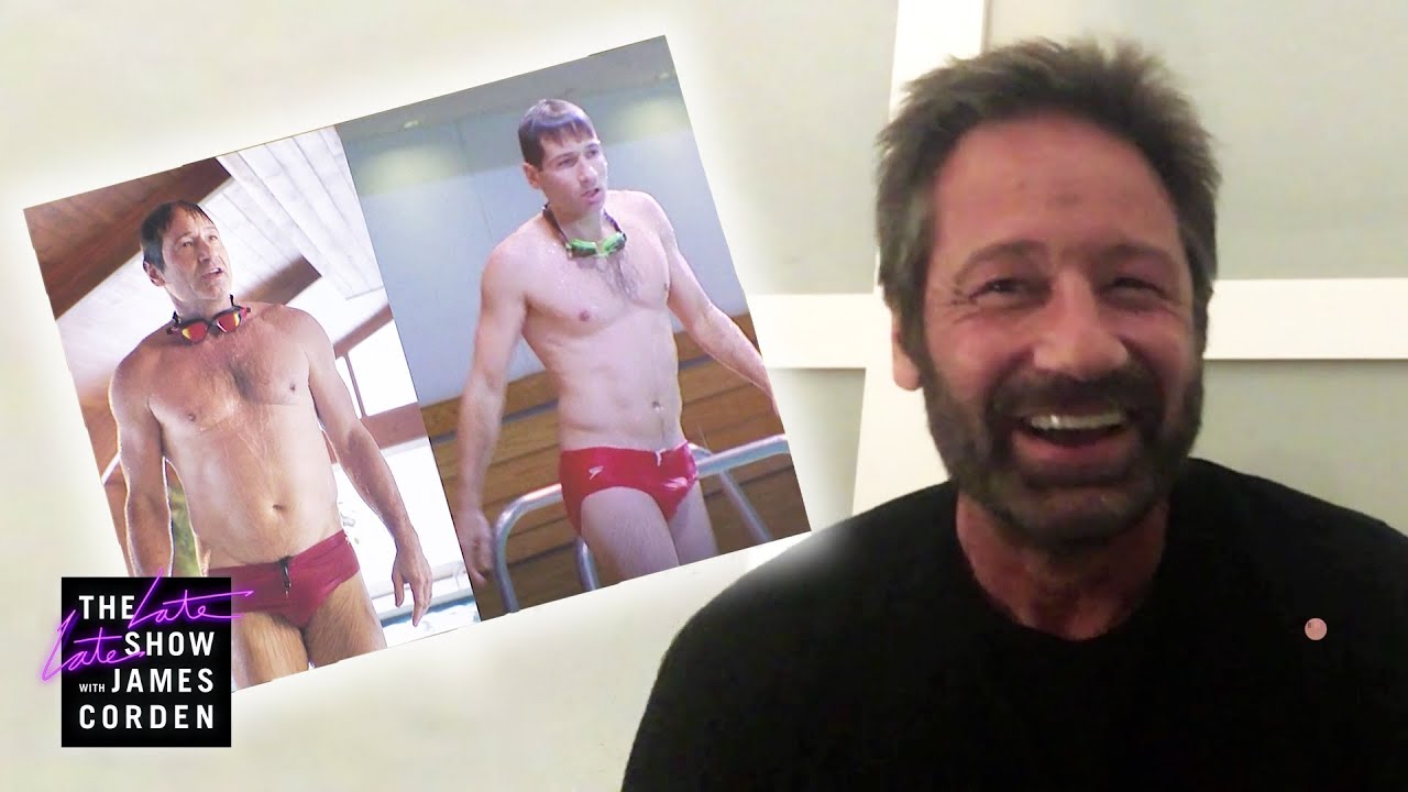 David Duchovny Belongs In a Red Speedo