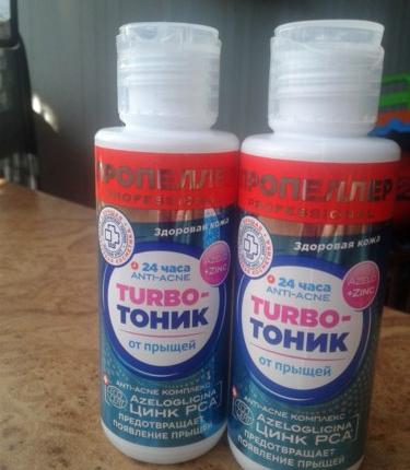 Тоник Пропеллер Turbo-тоник от прыщей anti-acne комплекс фото