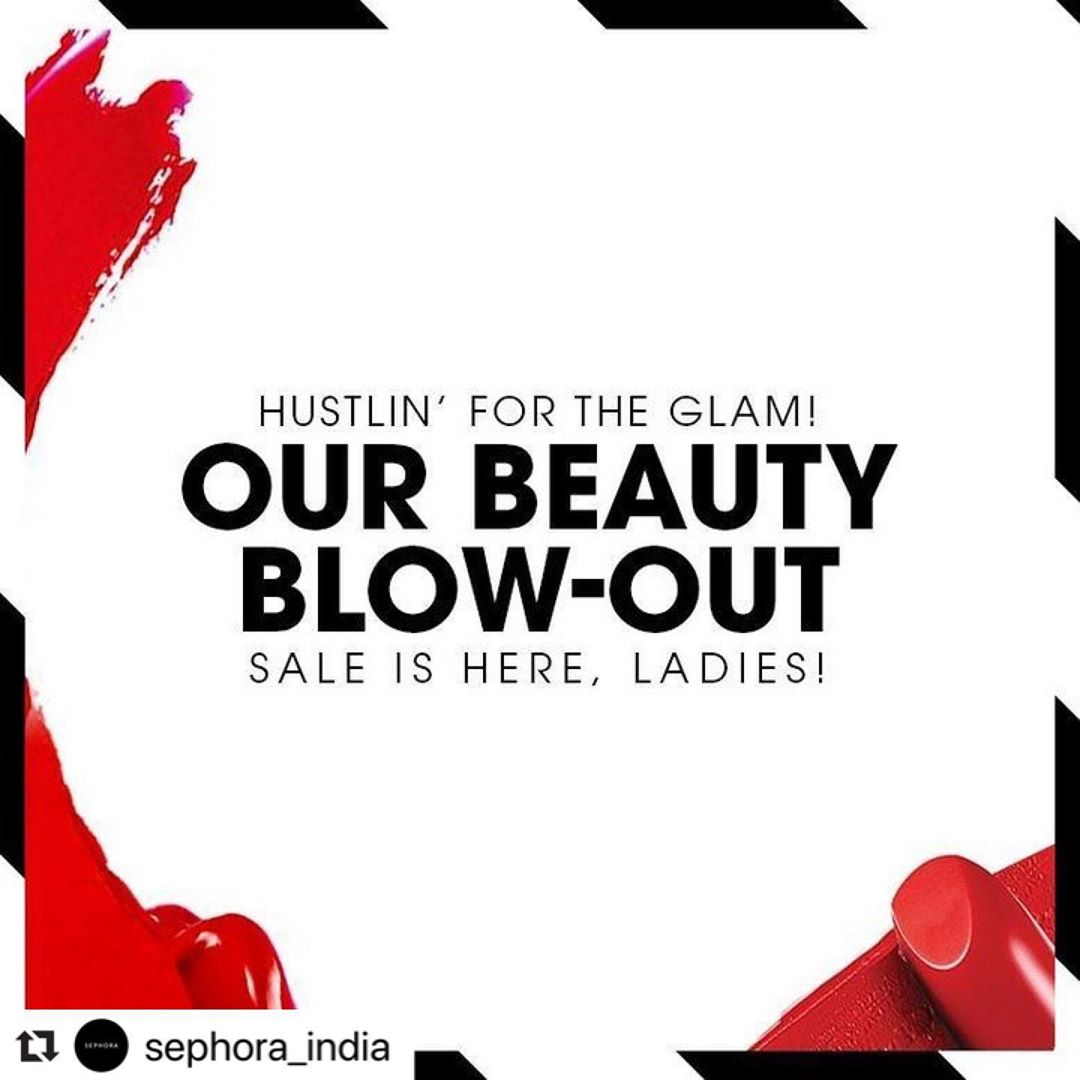 NNNOW - #Repost @sephora_india with @make_repost
・・・
Our Beauty Blow Out is just the longest day away! Stick with us for the complete blowout at Sephora stores and online on sephora.nnnow.com.

#sepho...