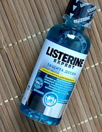 Ополаскиватель для полости рта Listerine Expert защита десен  фото