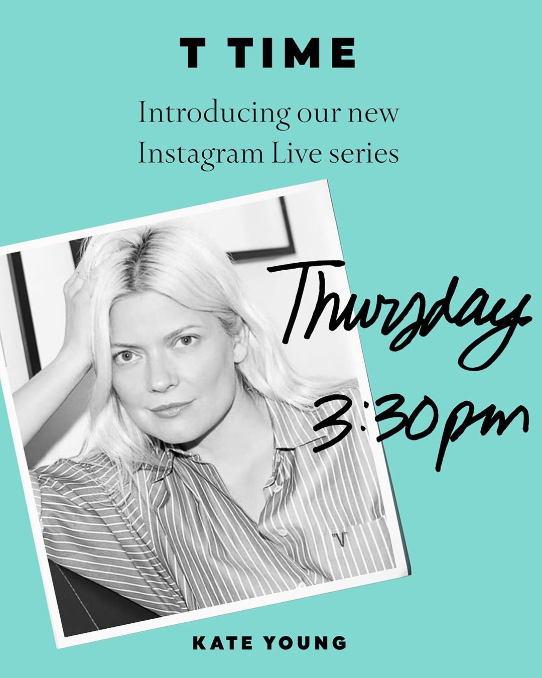 Tiffany & Co. - For the latest episode of T Time, our Instagram Live series hosted by friends of the house, we’re joined by stylist-to-the-stars @kateyoung. Tune in tomorrow at 3:30PM EDT to watch her...