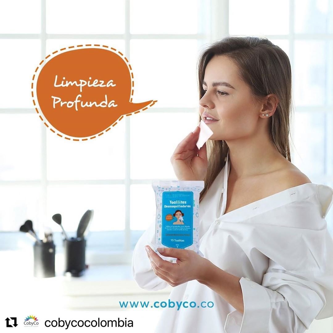 Cettua Colombia - #Repost @cobycocolombia with @make_repost
・・・
Deja tu piel limpia y fresca con las Toallitas Desmaquilladoras de Cettua, cuida tu rostro y  remueve todo el maquillaje de forma natura...