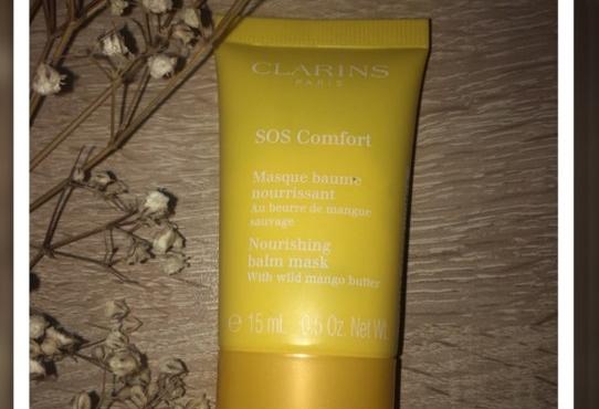 МЕГАпитательная маска Clarins SOS Comfort с маслом манго для чувствительной тонкой кожи! Ощущения - сказка. - отзыв