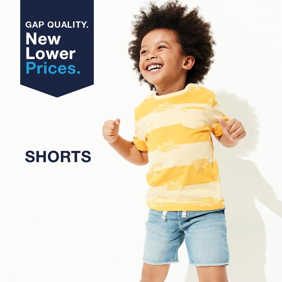 Gap Middle East - The short shop. Now at new lower prices in styles for the entire family. Discover them in store and online.