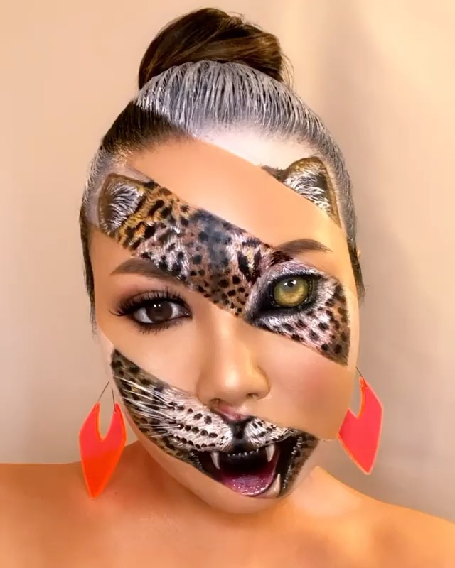NYX Professional Makeup - Look carefully 👀🐆 @mimles has us doing a double take with this incredible illusion makeup ✨ She uses our Epic Ink Liner + Vivid Brights Liners to trick the eye 🐾 • #nyxcosmet... NYX Professional Makeup - Look carefully 👀🐆 @mimles has us doing a double take with this incredible illusion makeup ✨ She uses our Epic Ink Liner + Vivid Brights Liners to trick the eye 🐾 • #nyxcosmet...