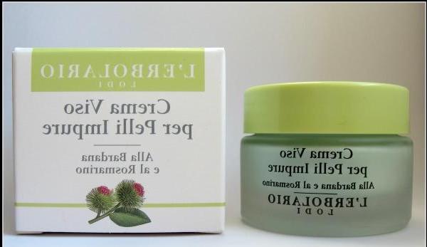 L erbolario burdock and rosemary face cream for oily and impure skin cream with burdock and rosemary for oily and problem skin - review