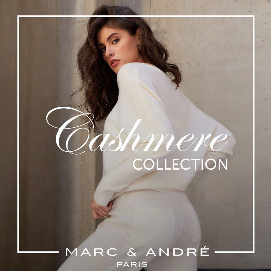 Marc&André - Pure Tenderness 🤍
So many elegant #MarcAndreGirl have obtained a cashmere suit by Marc & André!
⠀
Very warm, soft and cozy:
🌿50% cashmere
🌿Merino wool
⠀
Colors: white, dusty rose, blue,...