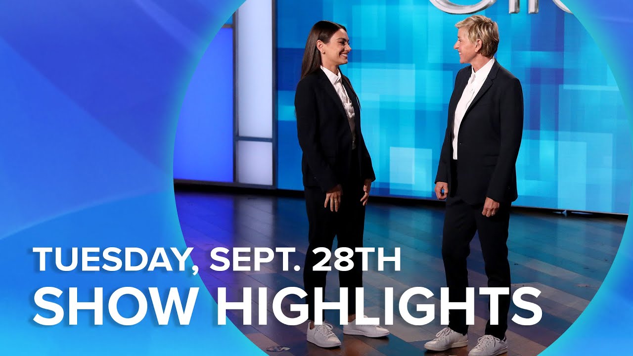 Guest Co-Host Mila Kunis, Leslie Jordan, and More! | Highlights From Tuesday, September 28
