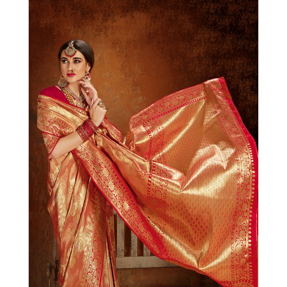 Mirraw - Shop the pretty gold zari woven kanchipuram saree on @mirraw.⁣⁣
Product ID : 3227090⁣⁣
Shop now.⁣⁣
.⁣⁣
.⁣⁣
#Trendy #Saree #kanchipuram #silk #Embroidered #Mirrawstyle #Ethnicwear #Mirraw #Mir...