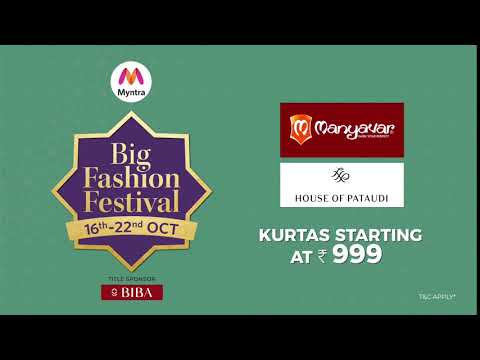 India's Biggest Fashion Festival | 16th - 22nd Oct