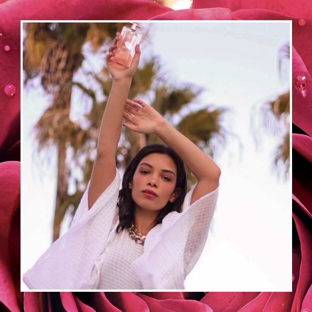 Lancôme Official - Summer calls for bigger dreams. @theoneandonlyness holds Idôle in the air, as a fragrant symbol to stay confident and achieve what you want this season, whatever the circumstances....