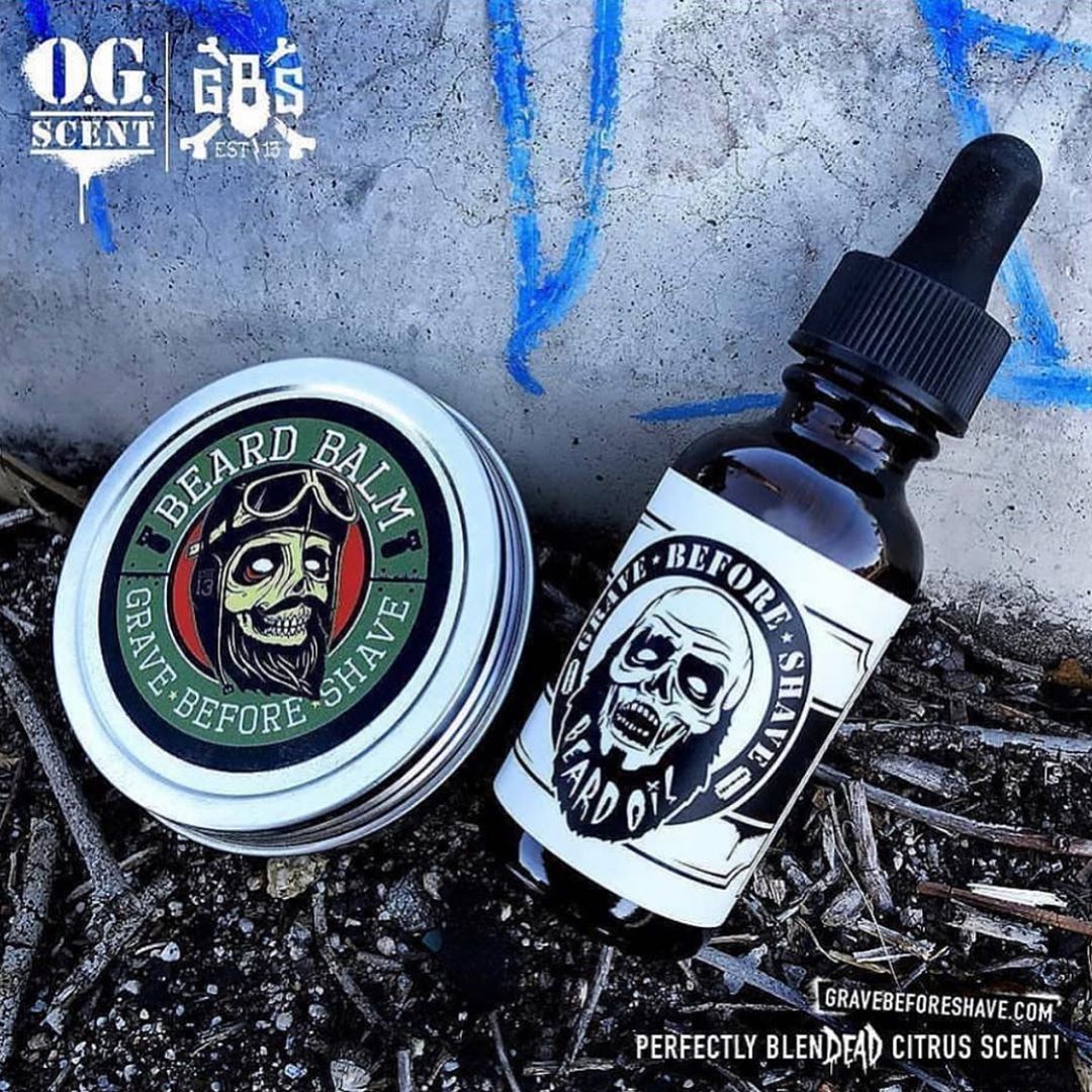 wayne bailey - -OG BEARD OIL & BALM–
Citrus and Rosemary scented, balm with added eucalyptus - Citrus essential oils promote alertness as well as happiness while Rosemary essential oils are known to b...