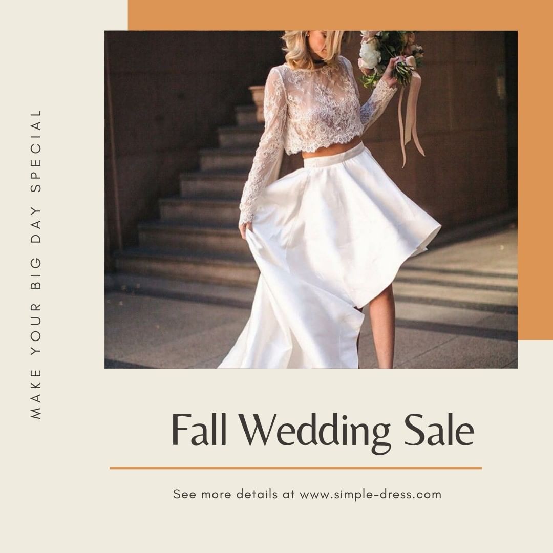 🎀𝗦𝗶𝗺𝗽𝗹𝗲-𝗗𝗿𝗲𝘀𝘀 - What's your dream wedding?

Fall wedding dresses here: https://bit.ly/2Z7SSsL

#weddingdress #sale #onlineshop #lace #boho #modern #fall #autumn