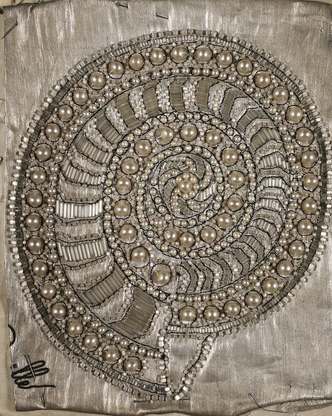 LANVIN - "Embellishment was, and still is, so integral to the house of Lanvin: how to achieve the beauty of effect - with pattern and light - and to imagine the wearer's movement. The sample books in...