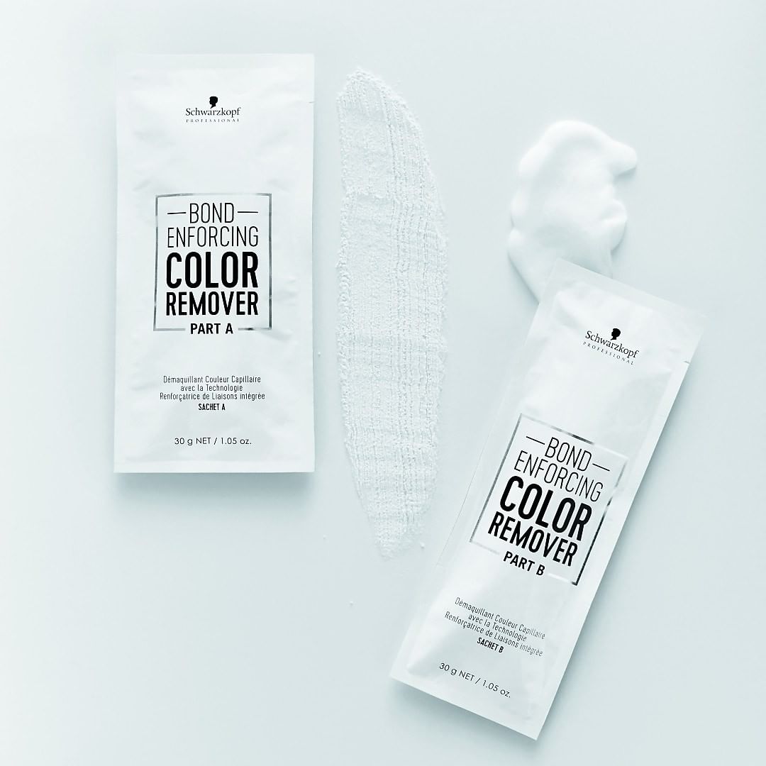 Schwarzkopf Professional - Hit reset! ⏰
Don’t forget! Our Bond Enforcing
Color Remover provides fast and
gentle colour correction, so your
clients are ready for a new colour
service straight away!

#B...