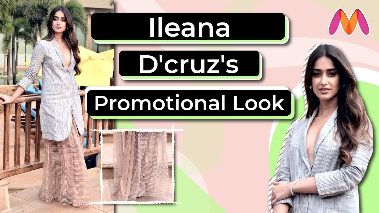 Ileana D'cruz's Blazer And Skirt Look | B'town Style Under 3 Minutes | Myntra