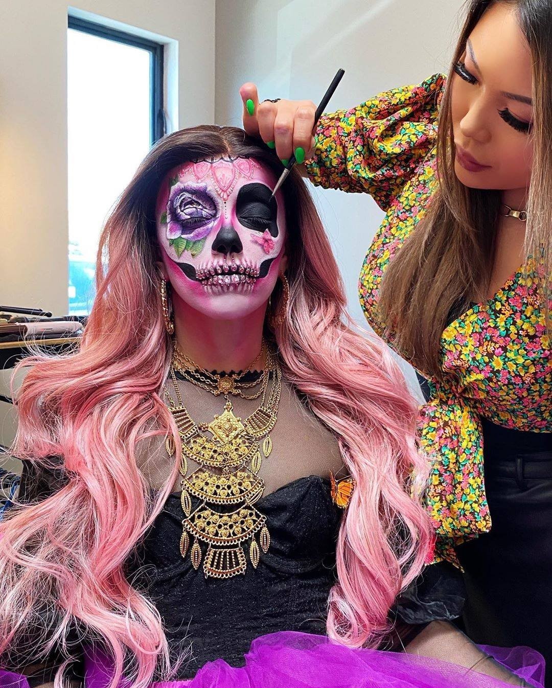 NYX Professional Makeup - From every end, comes a new beginning. 💀🌸 Here's a lil #bts from our #NYXCOSMETICSDOLLHOUSE campaign shoot 🎬 Tune in to Mimi Choi's Illusion Masterclass TODAY at 12PM PST for...