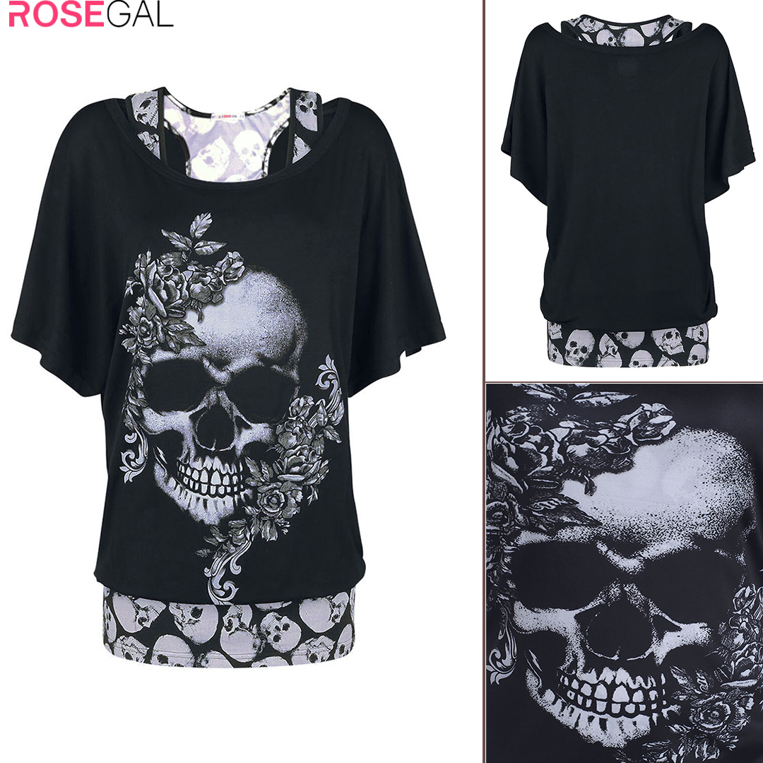 Rosegal - Prepare a gift for Halloween!⁣
Plus Size Halloween Floral Skull T-shirt⁣
Search ID: 469174003⁣
Price: $22.94⁣
Use Code: RGH20 to enjoy 18% off!⁣
#rosegal #plussizefashion #Rosegalcurvygirl #...