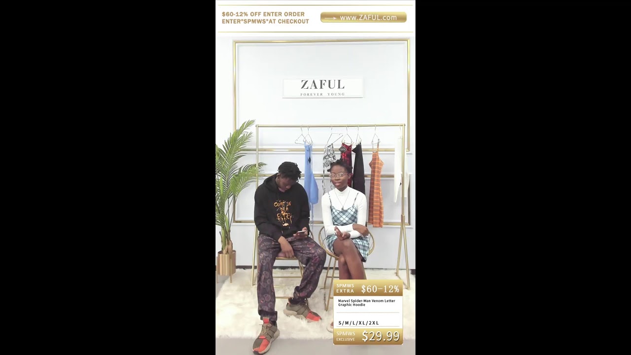 ZAFUL LIVE | Enjoy 60-12% OFF with The Code "SPMWS"