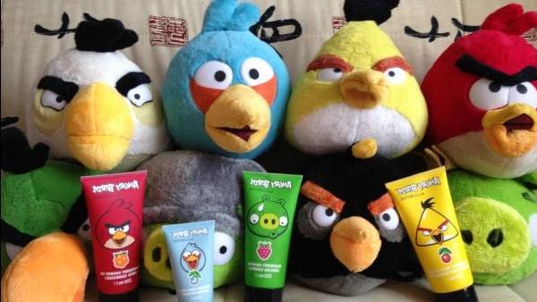 Children's happiness with Angry Birds from Lumene - review
