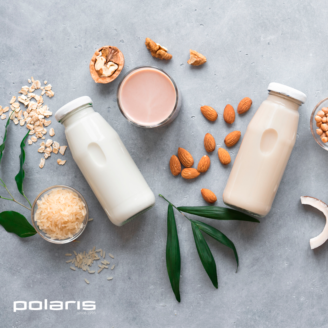 Бытовая техника Polaris - 5 причин приготовить ореховое молоко ✨
⠀
1. У него много вкусов. Миндаль, кешью, фундук, грецкие и кедровые орехи придадут любому блюду или напитку новые пикантные нотки.
2....