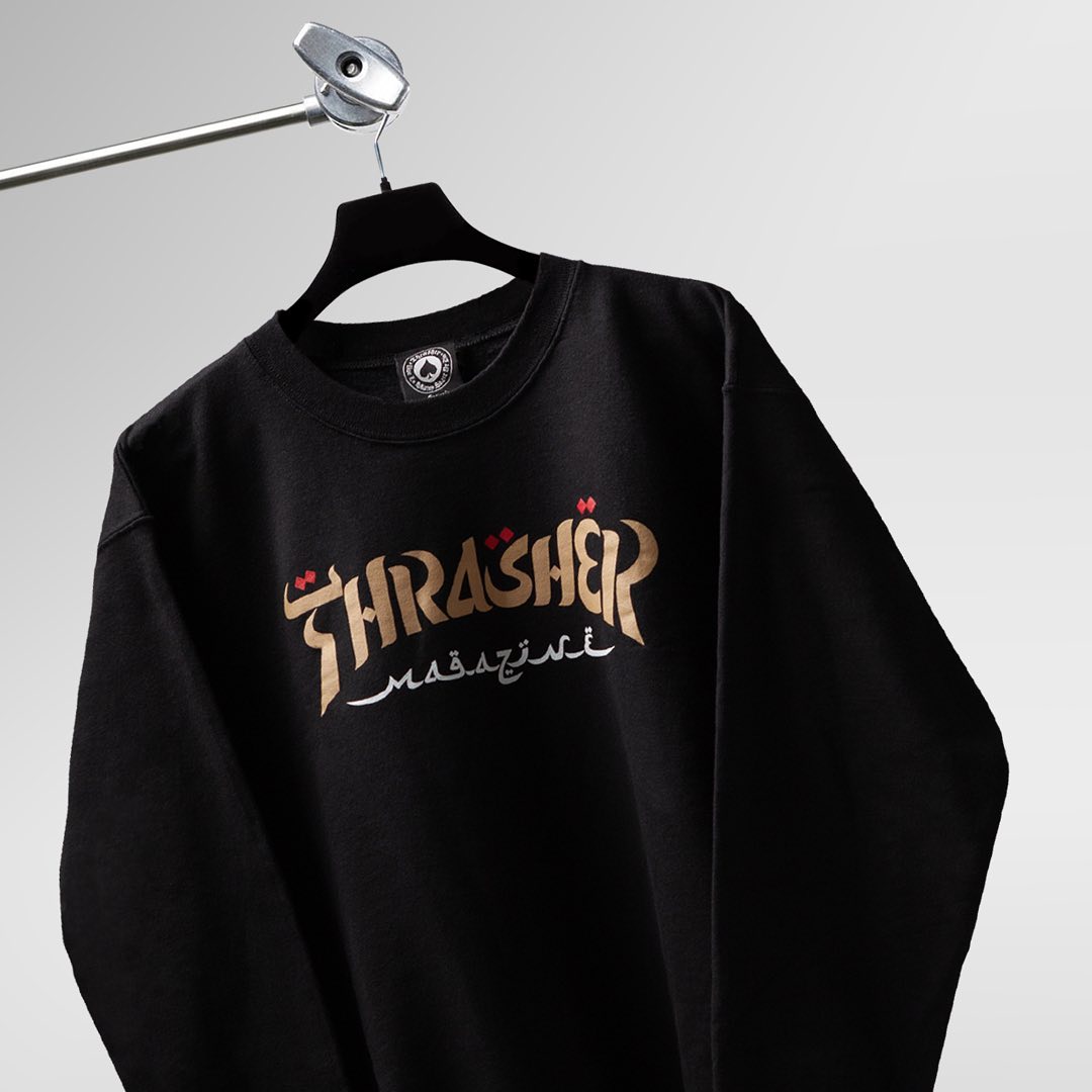 Скейт･Сноуборд･Лонгборд･Вейк - Толстовка #Thrasher Calligraphy прекрасно дополнит твой скейтерский гардероб и будет весьма кстати во время вечерней катки с друзьями.

Кстати сейчас ты можешь прио...