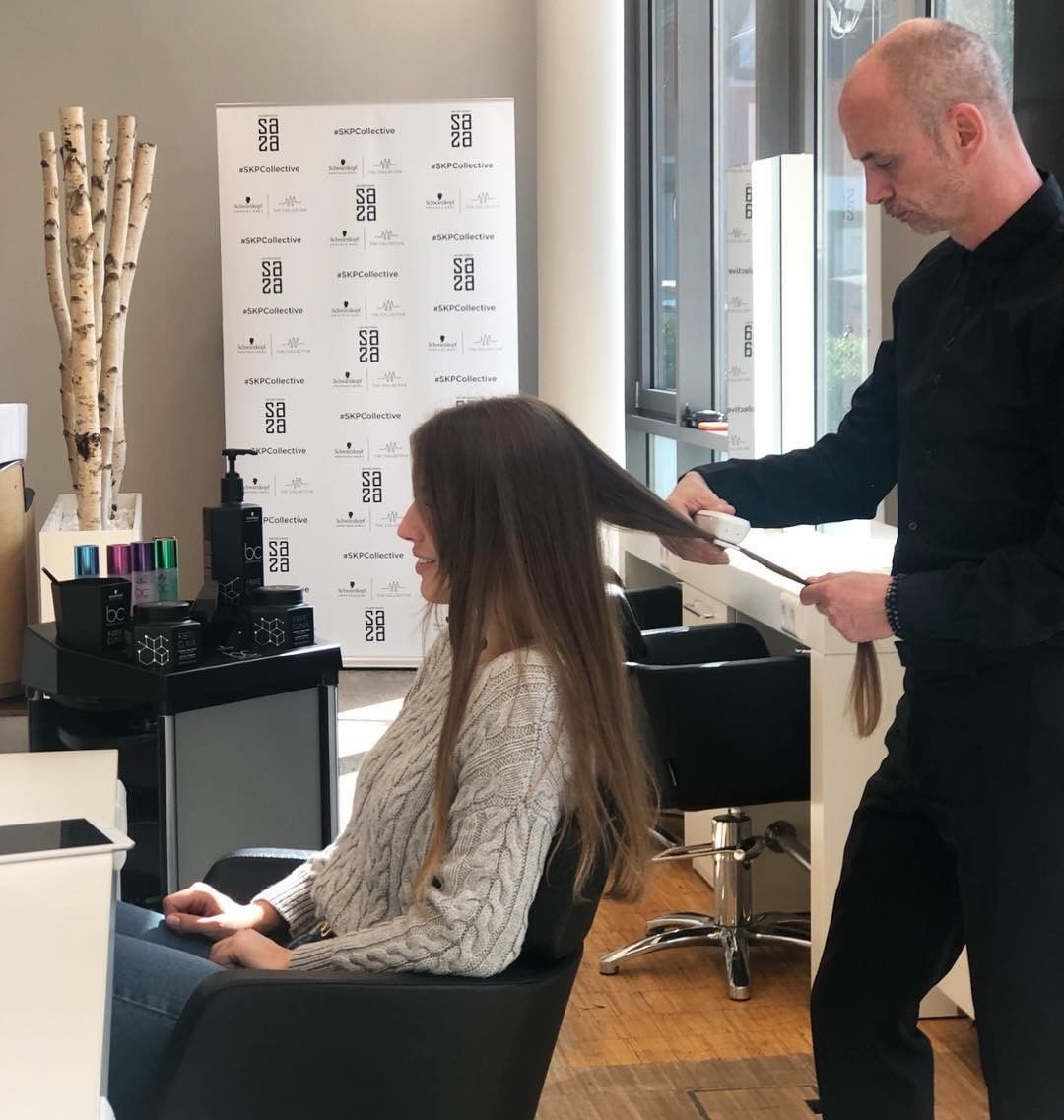 Schwarzkopf Professional - Hairdressers like @saschagriesshammer, trialled our holistic #SalonLab #SmartAnalyzer tools for two weeks in the salon as part of our user-friendly test phase; providing cus...