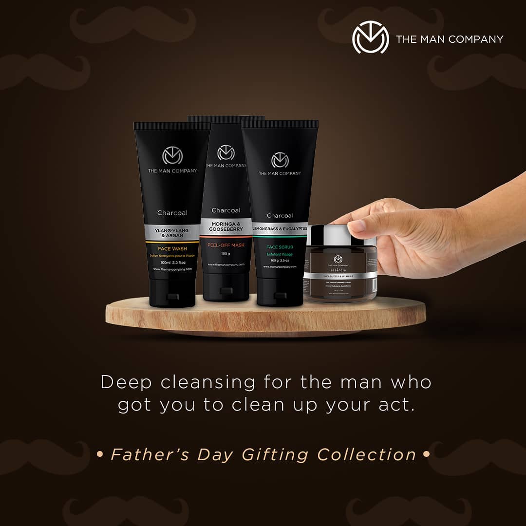 The Man Company - The Charcoal Regime Combo with the power of activated charcoal will help your father deep cleanse and counter pollution damage on skin. But we know that it’s something that he hardly...