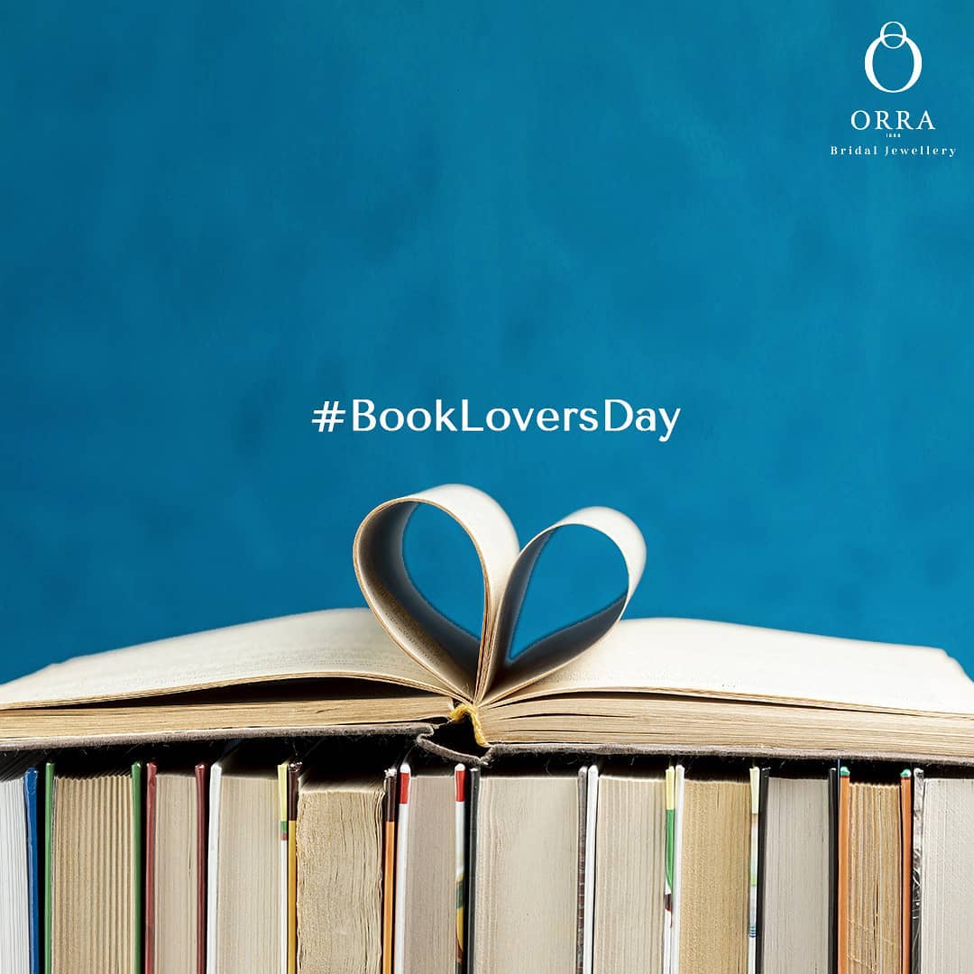 ORRA Jewellery - Outshine with wisdom from books and diamonds from ORRA! 
#BookLoversDay