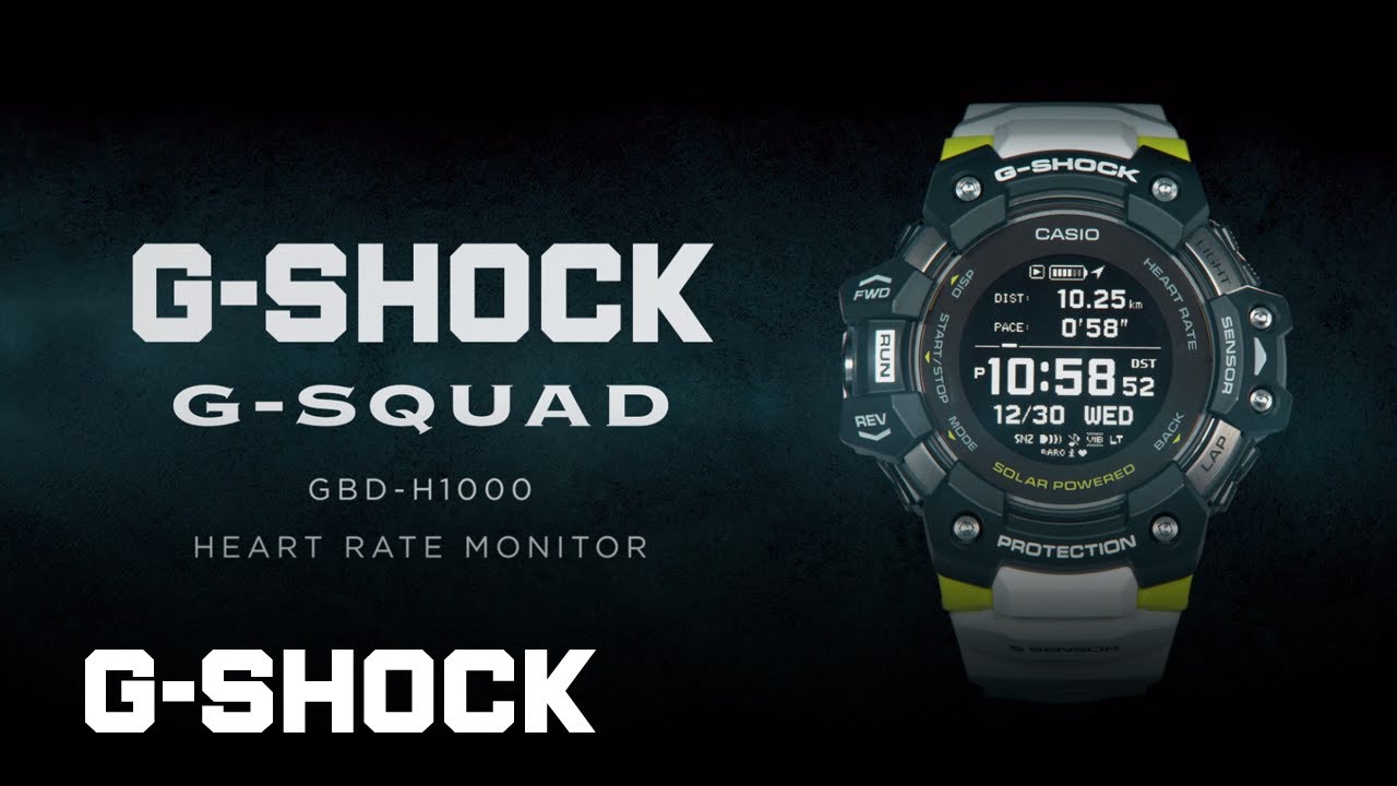 GBD-H1000 Promotion movie: CASIO G-SHOCK