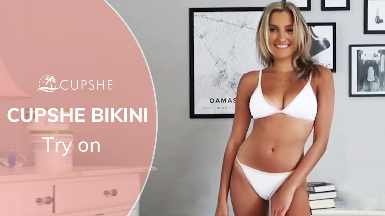 Autumn Bikini  Review | CUPSHE BIKINI TRY ON HAUL | ft. McKenzie Morgan