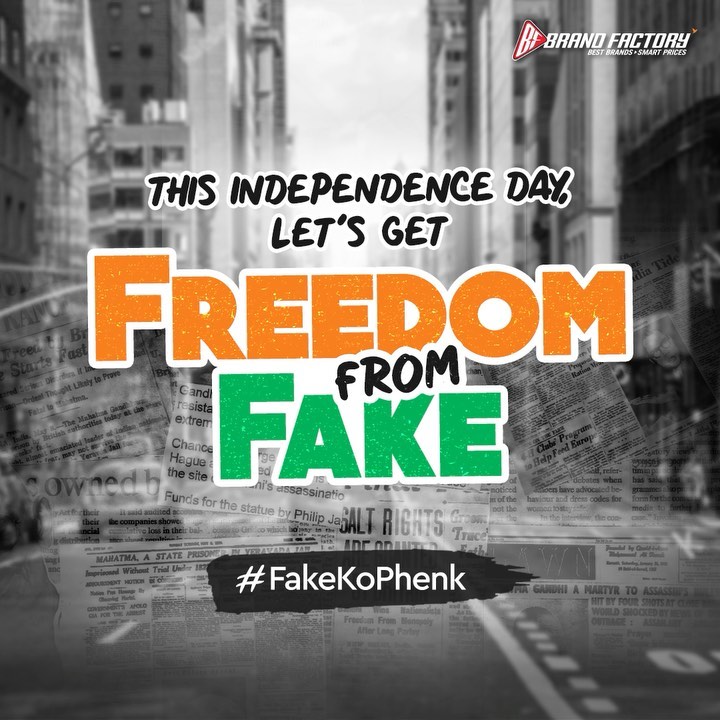 Brand Factory Online - Always here to give you the : 
#FreedomOfChoice 
#FreedomFromFullPrice

Happy Independance Day 🇮🇳💪

.
.
.
.
#IndependanceDay #BrandFactoryOnline #OnlineShopping #Discounts24x7