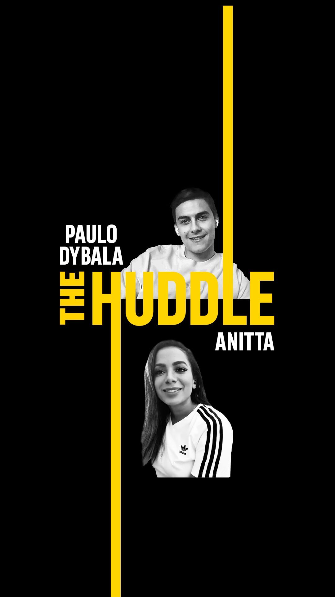 adidas - Music influences sport and sport influences music. ⁣⁣ ​⁣
⁣
@Anitta 🎶 and @PauloDybala ⚽️ come together from across the world to catch up on this episode of The Huddle. #hometeam