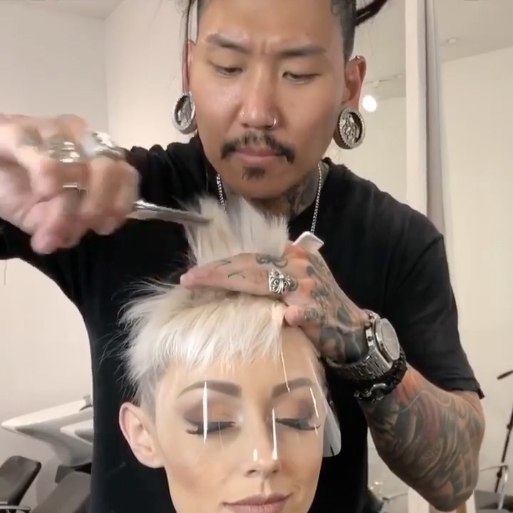 Matrix - AND CUT 🎬!! We’re totally inspired to keep our snip game ✂️ strong after seeing these  amazing hair cut transformations by @philipwolffhair! 

Philip- thanks for keeping it real as always on...