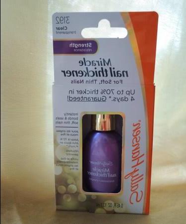 Fallimento con Sally Hansen Miracle Nail Thikener - rassegna