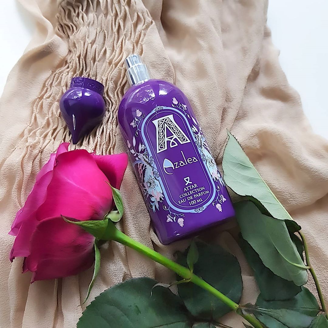 𝖠𝖳𝖳𝖠𝖱 𝖢𝖮𝖫𝖫𝖤𝖢𝖳𝖨𝖮𝖭 - Azalea is our new masterpiece!🌹🌹🌹
This fragrance blurs the line between the reality and the dream!🌈🌠
The perfume starts with juicy floral notes and fills the scent with bright color...