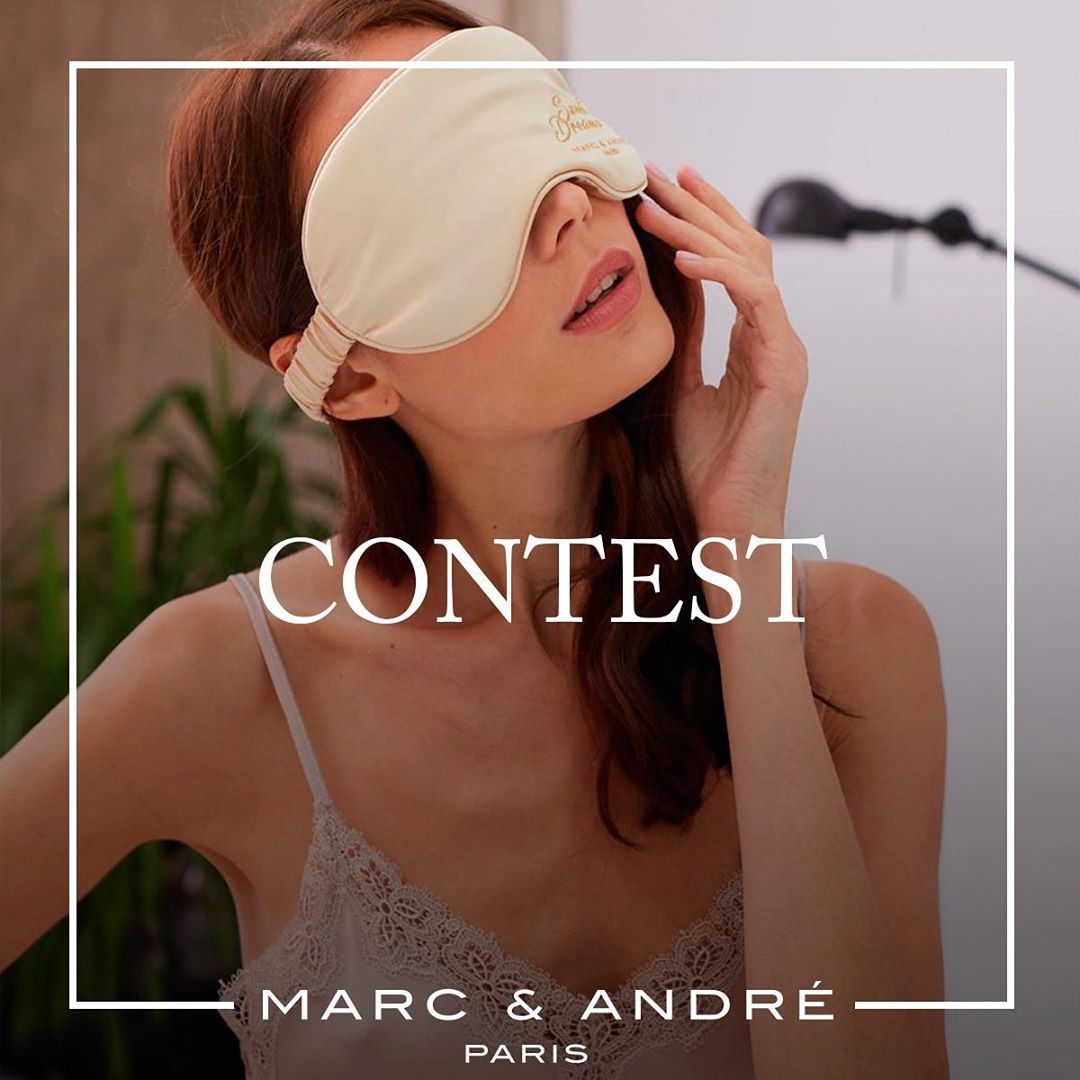 Marc&André - #MarcAndreGirl мы запускаем КОНКУРС! 🤩
Нежная атласная маска для сна от Marc & André в подарок!

Правила совсем простые:

🌟Отметьте своих друзей в комментариях;

🌟Вы должны быть подпис...