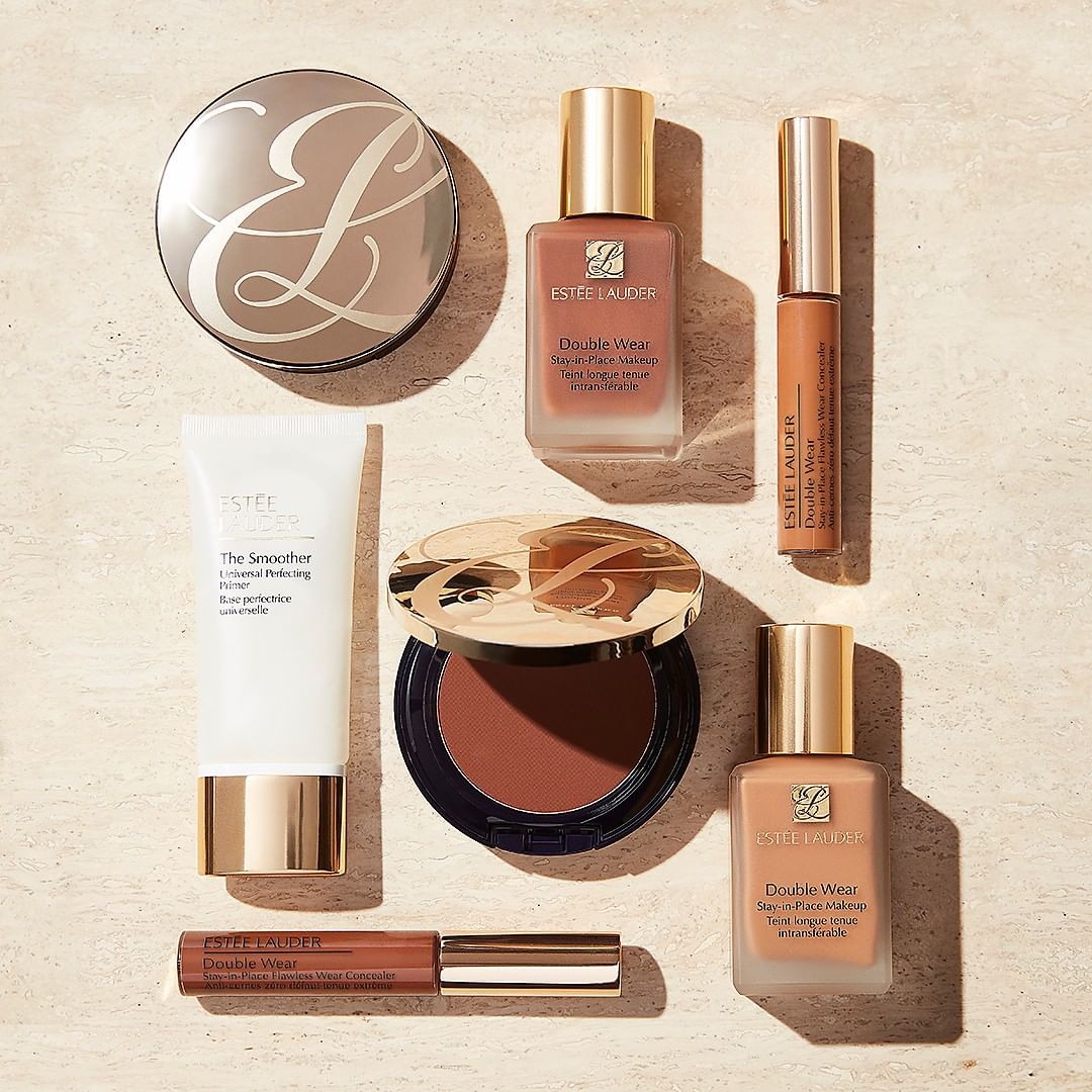 Estée Lauder - One collection. Many benefits.💫 #DoubleWear has custom coverage all throughout - allowing you to create a customized #makeup look just for you! Pro Tip: Use The Smoother Primer before a...