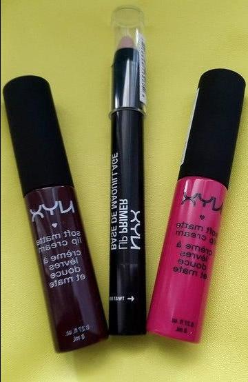 1+1. Matte batom+primer da NYX - resenha