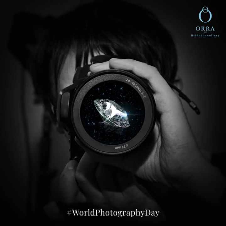 ORRA Jewellery - Capturing the charm of a diamond is an art. Happy World Photographers Day to all the artists who help us capture the beauty!

#WorldPhotographyDay
#Photography
#photographyisart