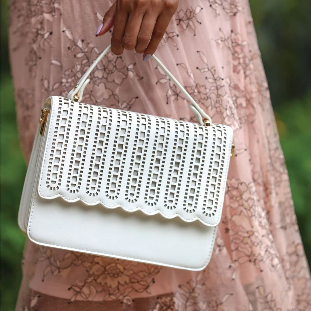 Lifestyle Stores - Rewrite your fashion story with an elegant twist, with this gorgeous Laser Cut Sling Bag from Ginger, by Lifestyle!
.
Tap on the image to SHOP NOW or visit your nearest Lifestyle St...